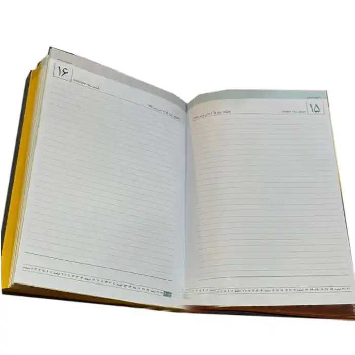 سالنامه سال 1403 طرح گل مدل کش دار کد 11