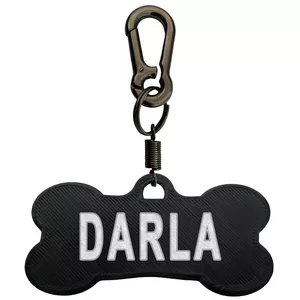 پلاک شناسایی سگ مدل Darla