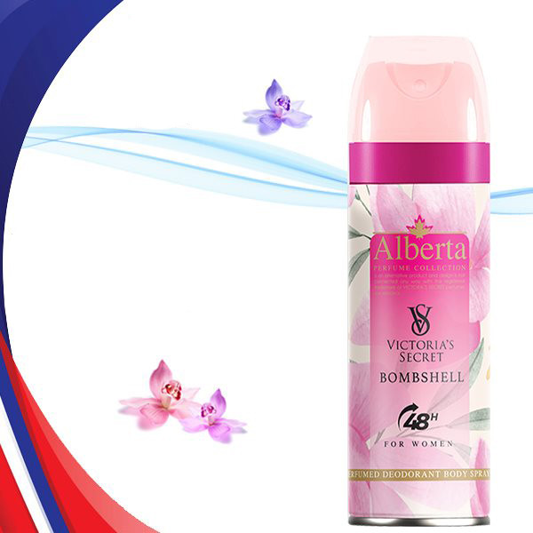 اسپری بدن زنانه آلبرتا مدل Victoria's Secret-BOMBSHELL حجم 200 میلی لیتر اسپری بدن زنانه آلبرتا مدل Victoria's Secret-BOMBSHELL حجم 200 میلی لیتر