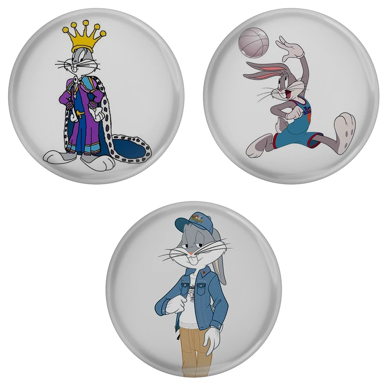 پیکسل مدل S3-4 طرح انیمیشن خرگوش باگزبانی مجموعه 3 عددی