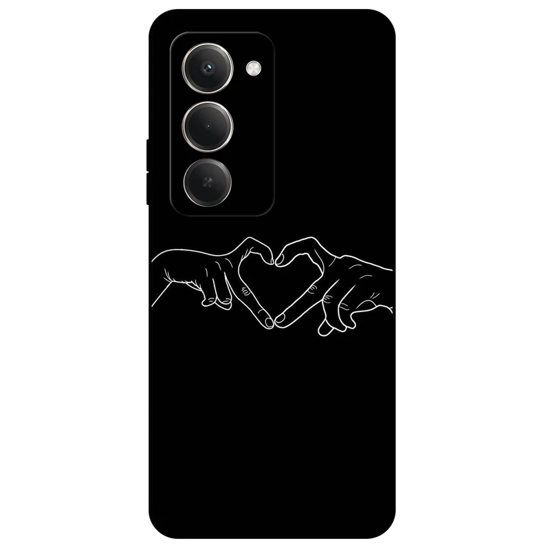 کاور مگافون طرح عشق مدل 1857 مناسب برای گوشی موبایل شیائومی Redmi 15 4G