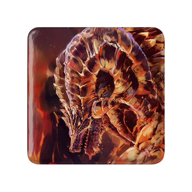 پیکسل خندالو طرح بازی شکارچی هیولا (Monster Hunter) مدل مربعی کد 33235