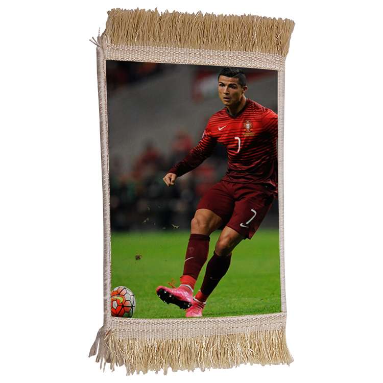 فرش ماشینی دیوارکوب مدل رونالدو کد 490