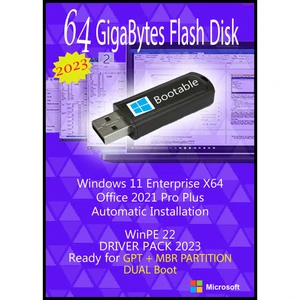 سیستم عامل Windows 11 Enterprise X64 2023 - Office 2021 - Driver Pack نشر مایکروسافت