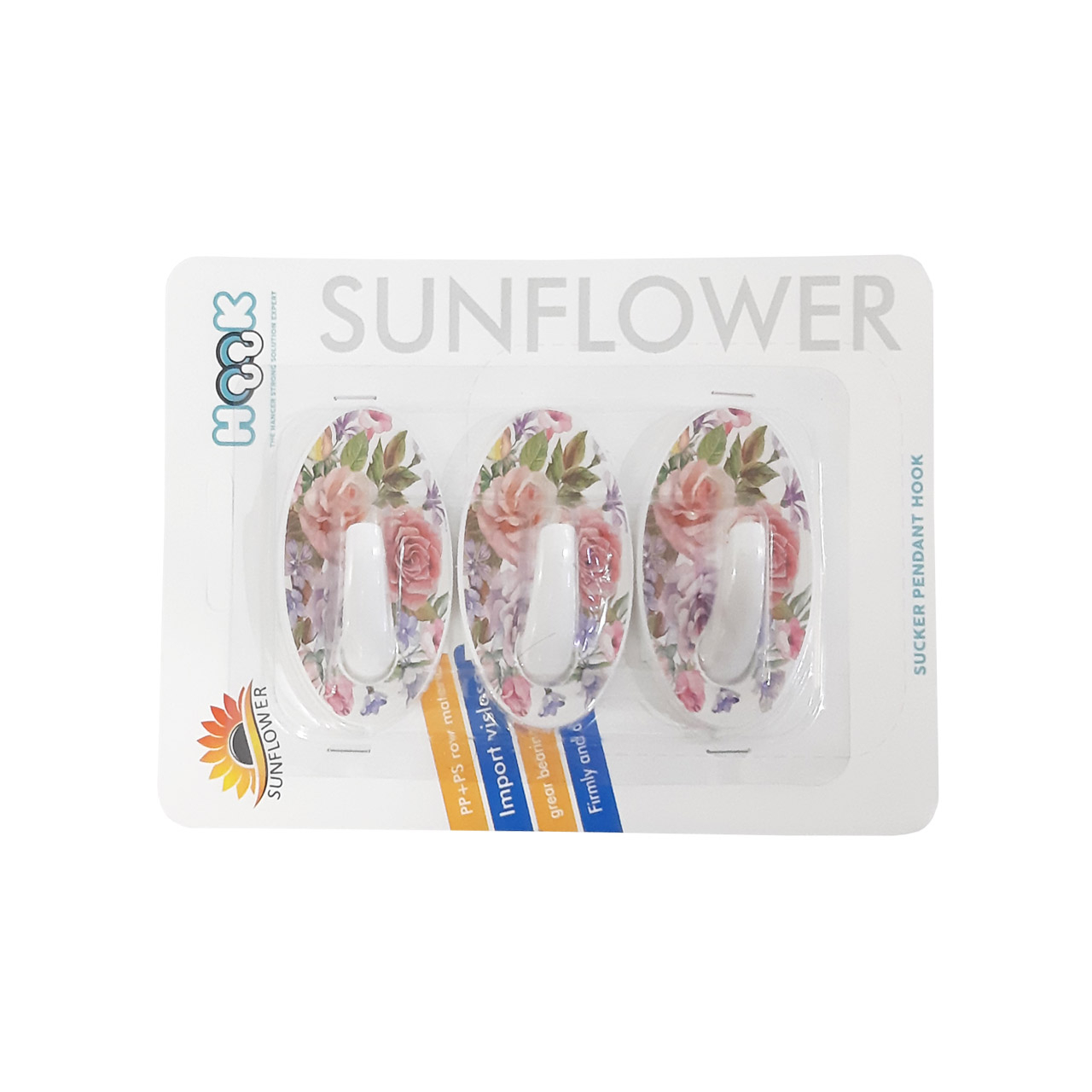 قلاب آویز آشپزخانه مدل H80 بسته 3 عددی