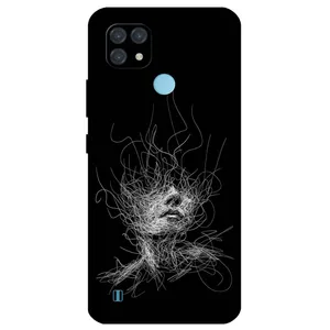 Megafone Face Sketch 7423 Cover For Realme C21