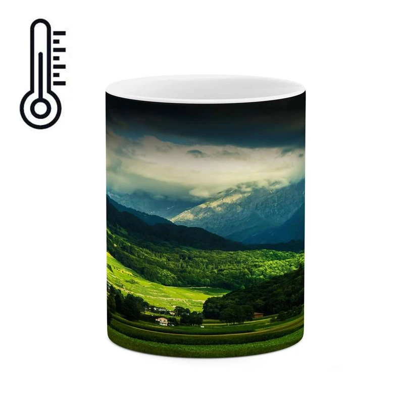 ماگ حرارتی کاکتی مدل منظره کد mgh15809