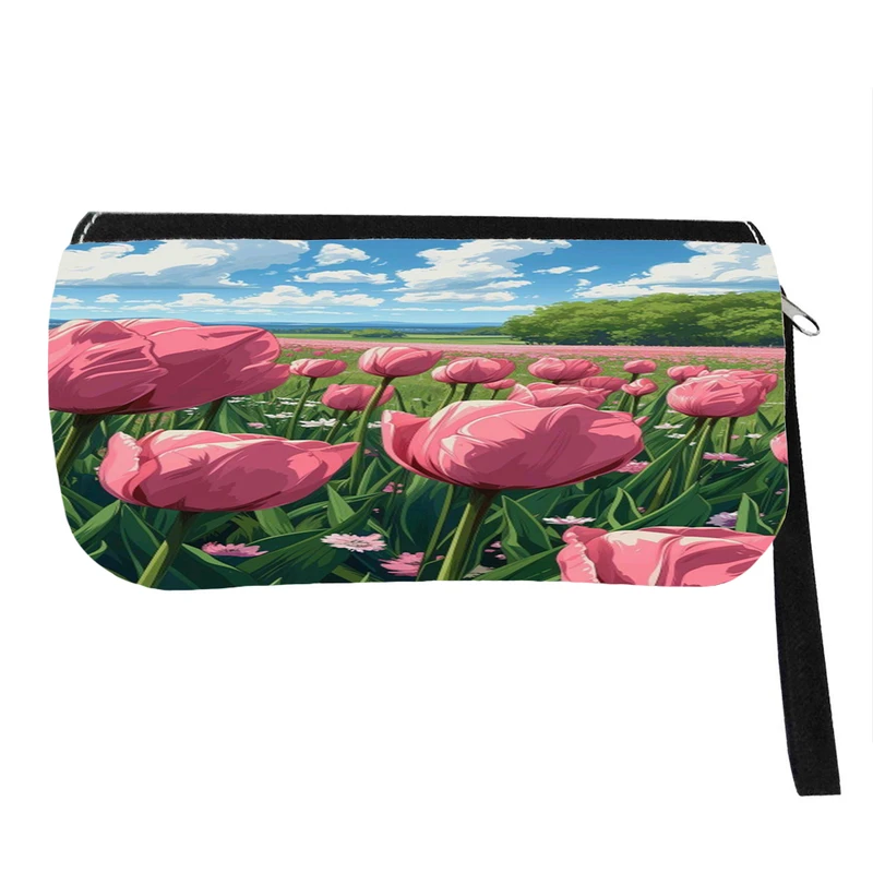 جامدادی مدل فانتزی گل گلی طرح گل و گیاه کد 01095