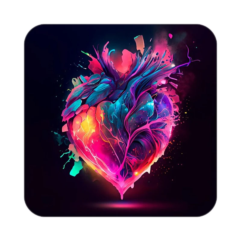 زیر لیوانی کاکتی مدل عاشقانه کد mp13000