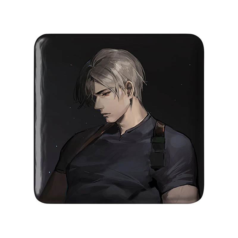 مگنت خندالو طرح بازی رزیدنت اویل (Resident Evil) مدل مربعی کد 31663