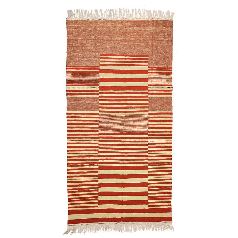 گلیم دستبافت پنج متری  مدل دکوراتیو 1410111