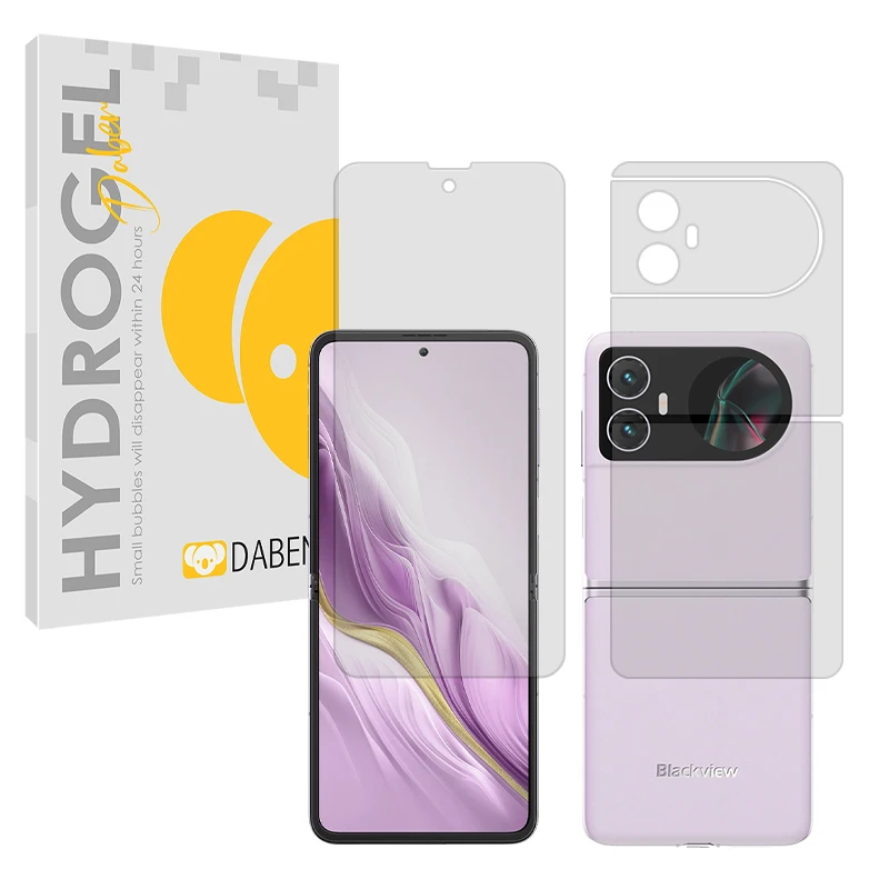 محافظ صفحه نمایش مات دبن مدل Tough مناسب برای گوشی موبایل بلک ویو Hero 10 به همراه محافظ پشت گوشی