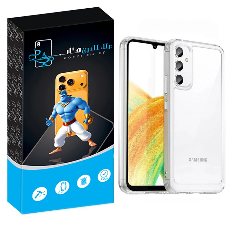 کاور علاالدین قاب مدل Crystal مناسب برای گوشی موبایل سامسونگ Galaxy A14