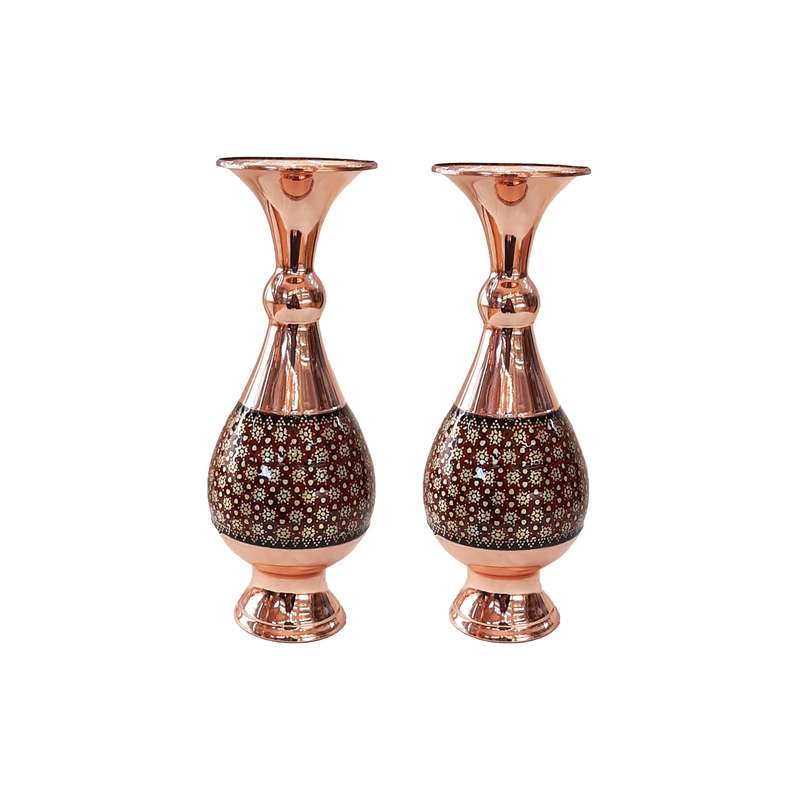 گلدان خاتم کاری کد 20 بسته دو عددی