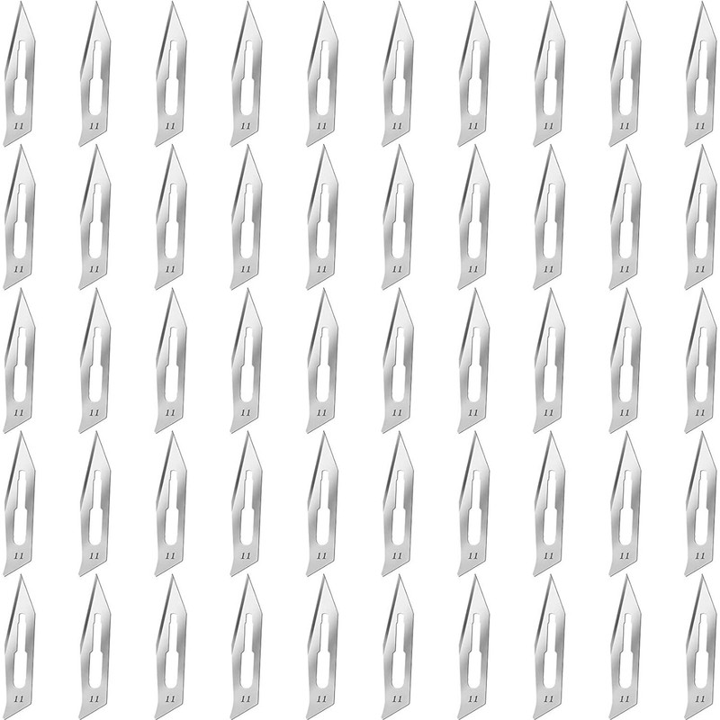 تیغ استریل شماره 11 بسته 50 عددی