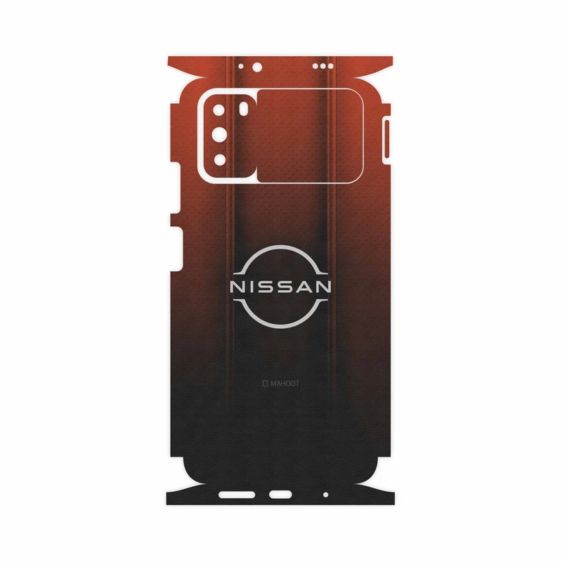 برچسب پوششی ماهوت مدل Nissan-Logo-FullSkin مناسب برای گوشی موبایل شیائومی Poco M3
