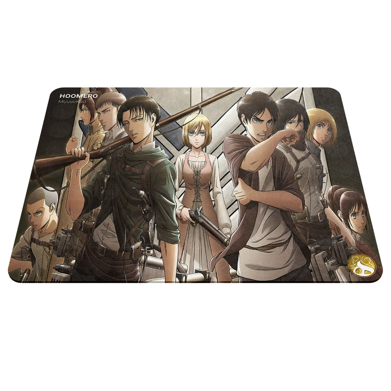 ماوس پد هومرو مدل A3388 طرح انیمه اتک آن تایتان 