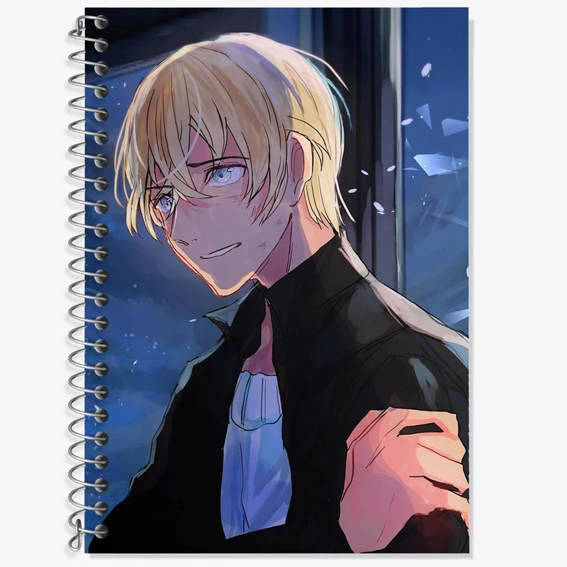 دفتر لغت 50 برگ خندالو مدل ری انیمه کارآگاه کونان کد 27547