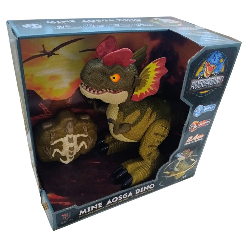 ربات کنترلی مدل دایناسور دودزا طرح Dilophosaurus