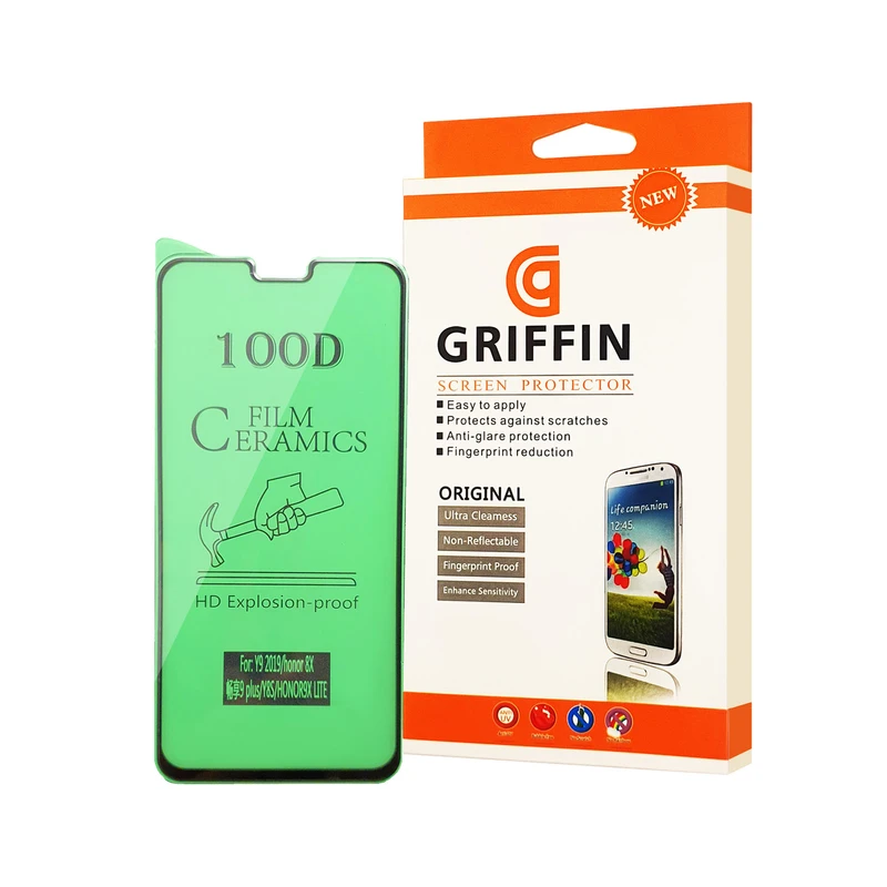 محافظ صفحه نمایش سرامیکی گریفین مدل FLCRG GN me مناسب برای گوشی موبایل آنر 8X