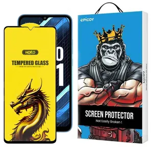 Epicoy Golden Dragon ExplosionProof Glass Screen Protector For Xiaomi Poco C31 4G