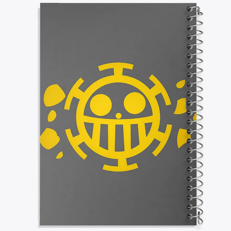 دفتر شطرنجی 50 برگ خندالو طرح انیمه وان پیس کد N5477