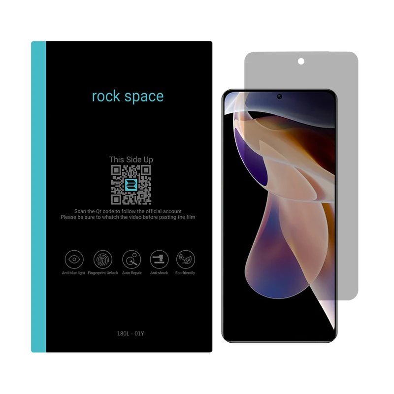 محافظ صفحه نمایش حریم شخصی راک اسپیس مدل HyPRV مناسب برای گوشی موبایل شیائومی Redmi Note 11 Pro Plus