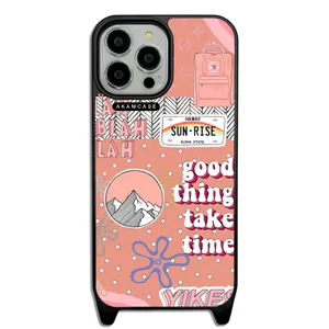 AKAM AMCWLA13PROMAX-GOOD VIBES16 Cover For Apple iPhone 13 Pro Max