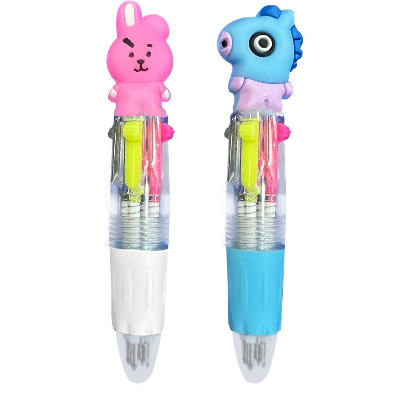 خودکار مدل bt21 چهار رنگ مجموعه 2عددی