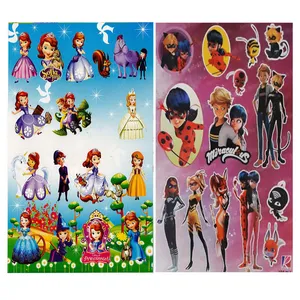 استیکر کودک طرح سوفیا و دختر کفشدوزکی کد CT111 مجموعه 2 عددی