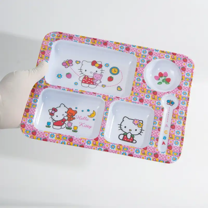 ظرف غذای کودک طرح Hello Kitty مدل 424