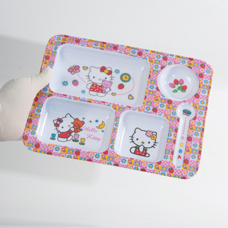 ظرف غذای کودک طرح Hello Kitty مدل 424