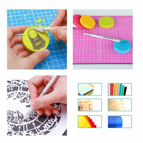 کاتر مدل Precision به همراه تیغ مجموعه 9 عددی