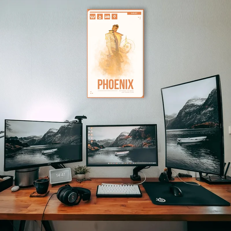 تابلو شاسی مدل ولورانت فونیکس  Valorant Phoenix کد C1-62 