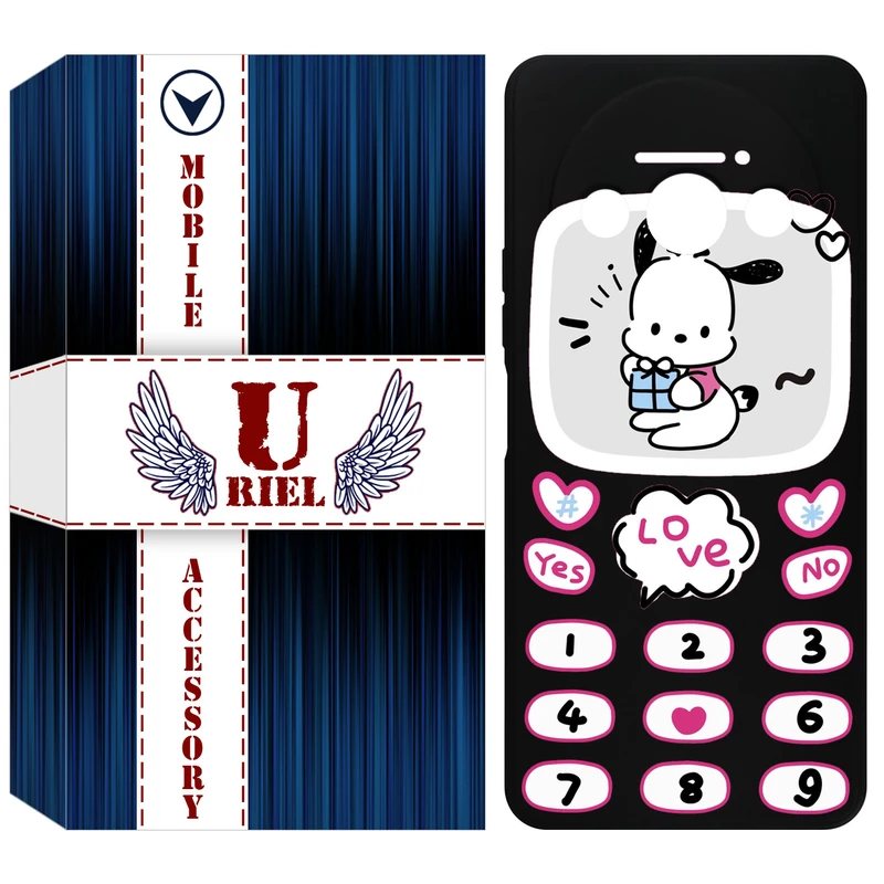 کاور یوریل قاب مدل KSH کد 16 طرح موبایلی مناسب برای گوشی موبایل شیائومی Redmi A3 / A3x