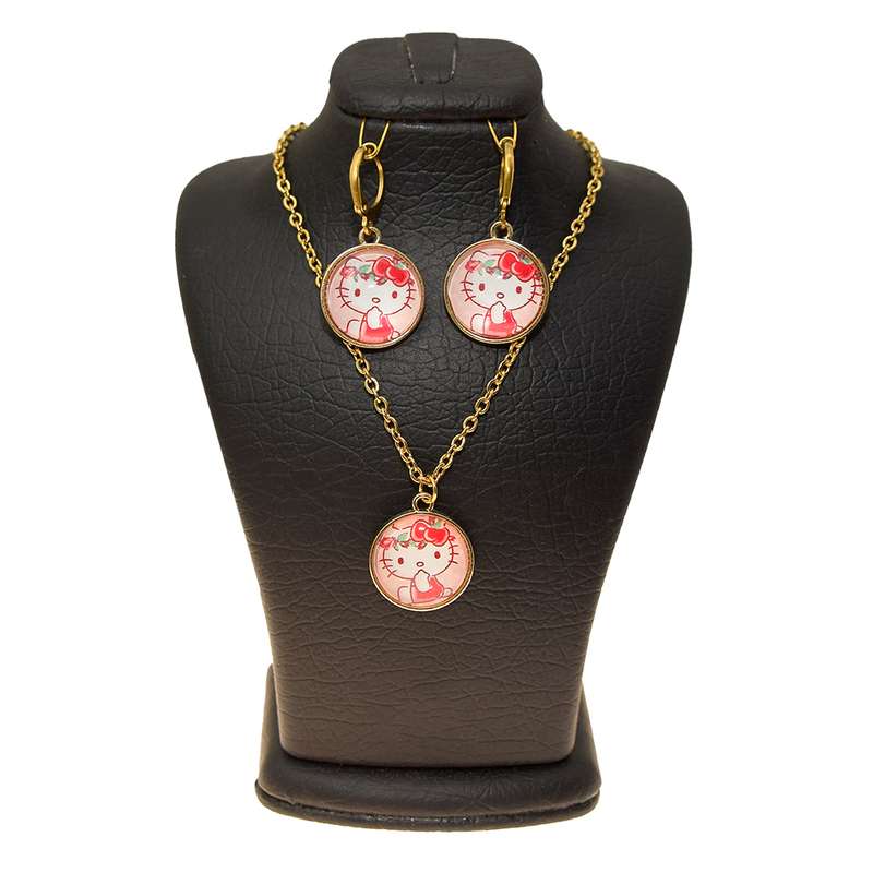 نیم ست دخترانه دلنار گالری مدل کیتی و رز