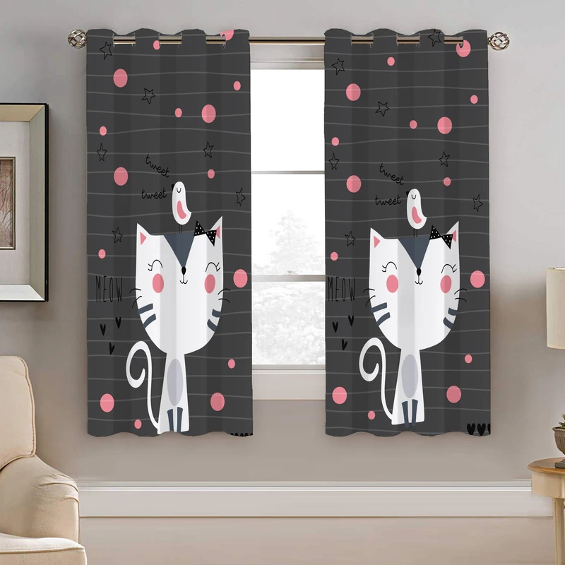 پرده نیروانا طرح کودک  مدل هازان کد 5097  سایز 140×200 سانتی متر