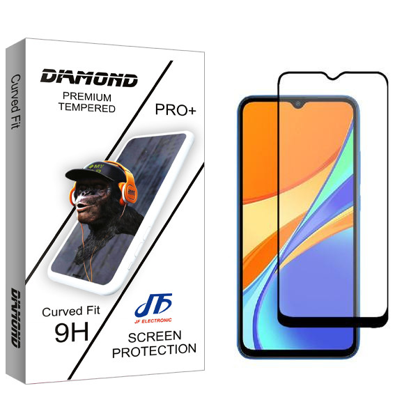 محافظ صفحه نمایش سرامیکی جی اف مدل Diamond مناسب برای گوشی موبایل شیائومی Redmi 9C