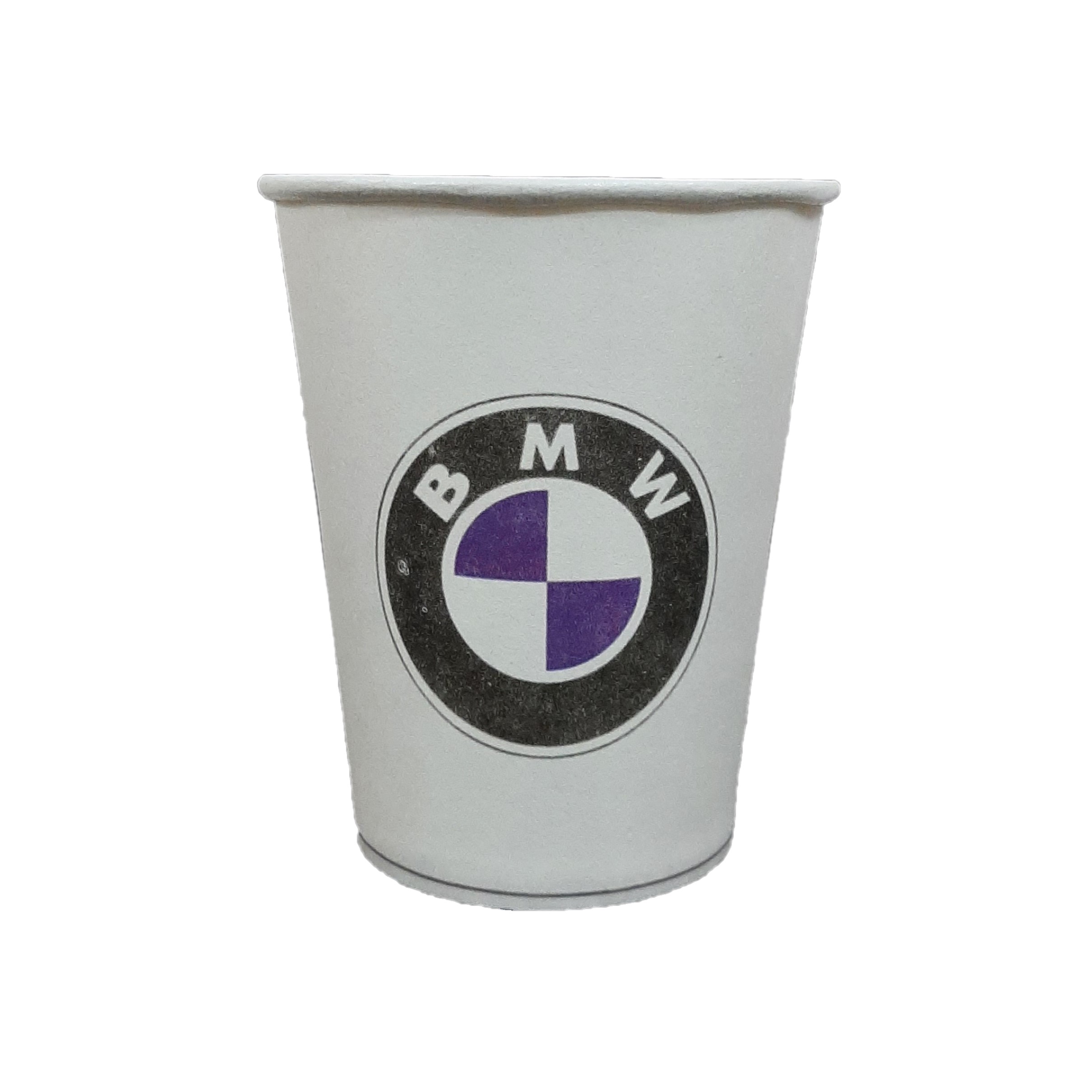 لیوان یکبار مصرف مدل کاغذی طرحBMW+BENZ+Volkswagen بسته 100 عددی