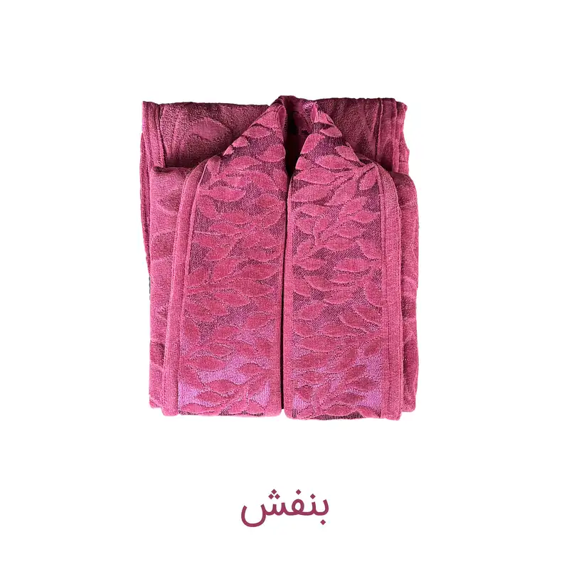 حوله پالتویی مدل برگ سایز 125