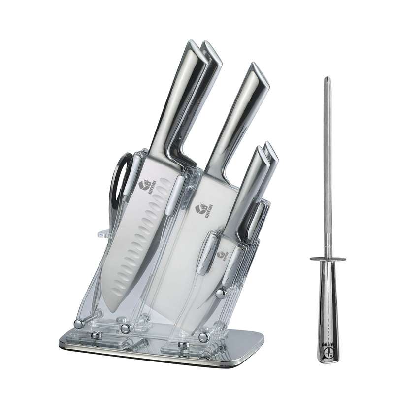 سرویس چاقو آشپزخانه 7 پارچه جی فی نی مدل TN.01
