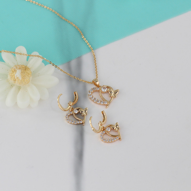 نیم ست زنانه وای اس ایکس مدل قلب کد H147 نیم ست زنانه وای اس ایکس مدل قلب کد H147