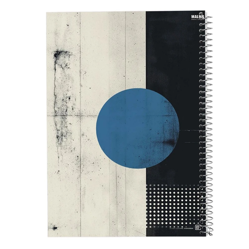 دفتر ژورنال نویسی 50 برگ مدوپد مدل نقطه ای طرح اشکال فانتزی کد DF16244