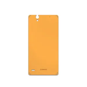 MAHOOT Matte-Orange Cover Sticker for Sony Xperia C4