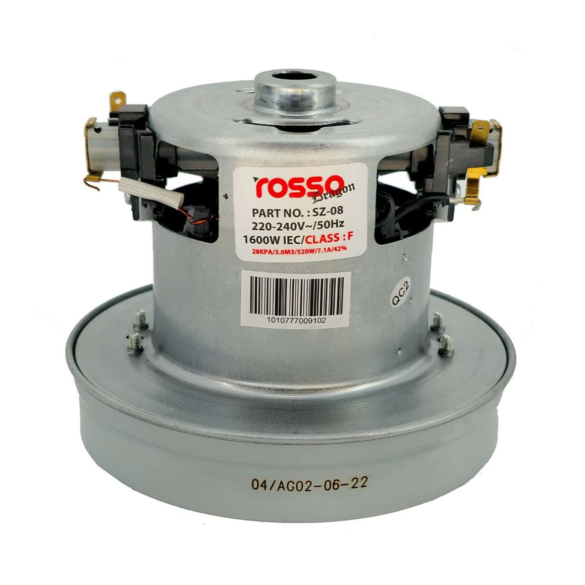 موتور جارو برقی روسو مدل 1600 / SZ - 08 1600 W مناسب برای انواع جارو