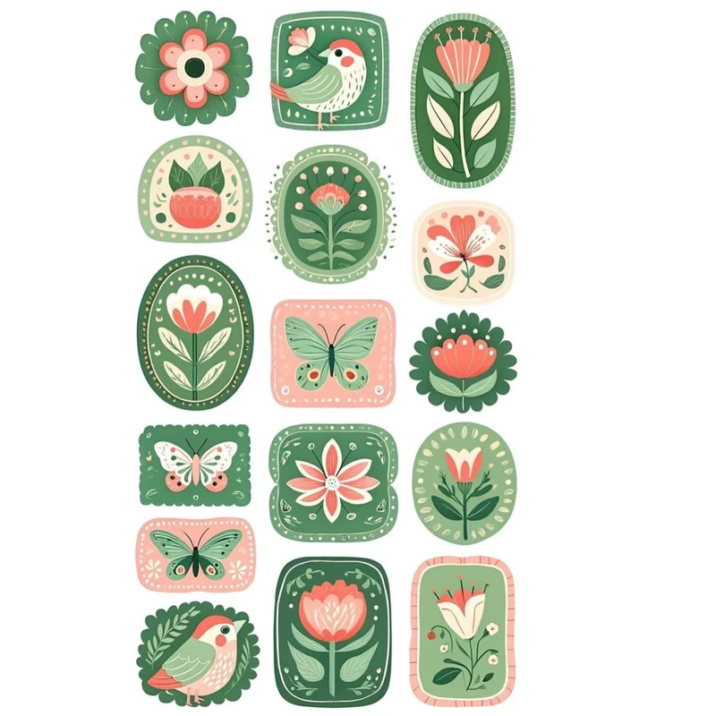 برچسب طرح نقش و نگار سنتی و ایرانی کد 840