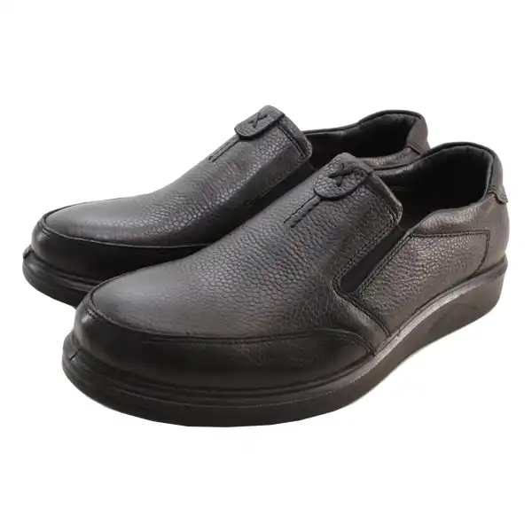 کفش طبی مردانه چرم آرا مدل sh148 کد me