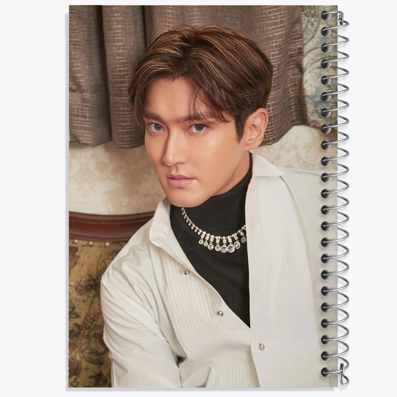 دفتر نقاشی 50 برگ خندالو مدل شیوون گروه سوپر جونیور Super Junior کد 21427