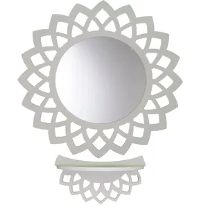آینه مدل خورشید به همراه شلف