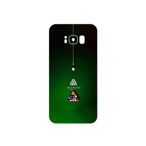 MAHOOT Pool Billiards Pro Cover Sticker for Samsung Galaxy S8